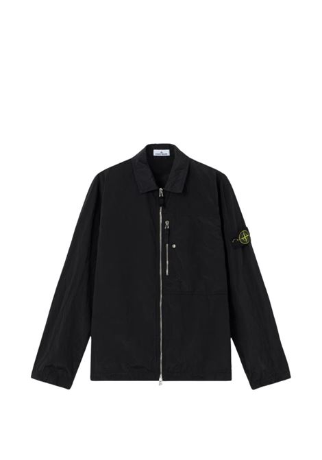 overshirt 1200038 uomo nera STONE ISLAND | L1S15 1200038 S0019V0029